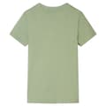 Miniatyrbild 2 av 7: vidaXL T-shirt för barn ljus khaki 92