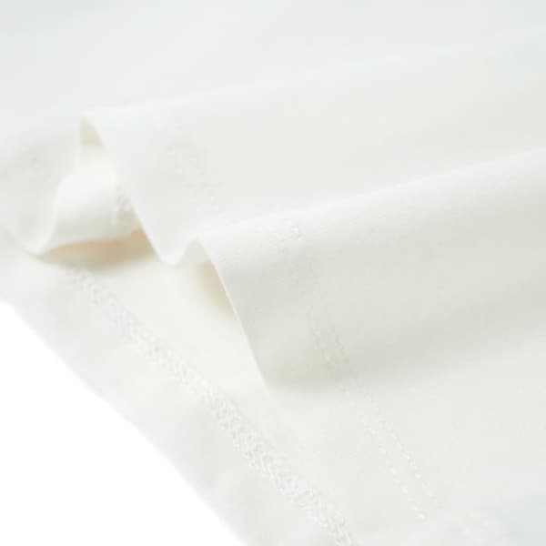 vidaXL T-shirt med volangärmar för barn vit 116