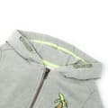 Miniatyrbild 3 av 7: vidaXL Barnhoodie med dragkedja khaki melange 92