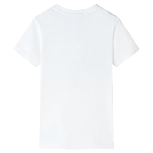 vidaXL T-shirt för barn ecru 104