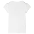 Miniatyrbild 2 av 7: vidaXL T-shirt för barn ecru 104