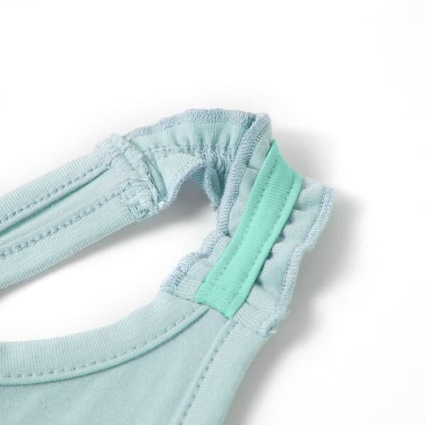 vidaXL Tanktop til børn str. 116 lys mintgrøn