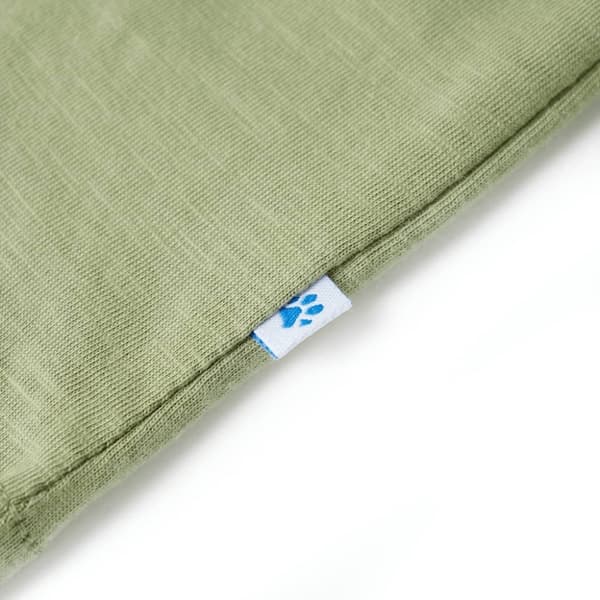 vidaXL T-shirt för barn ljus khaki 140