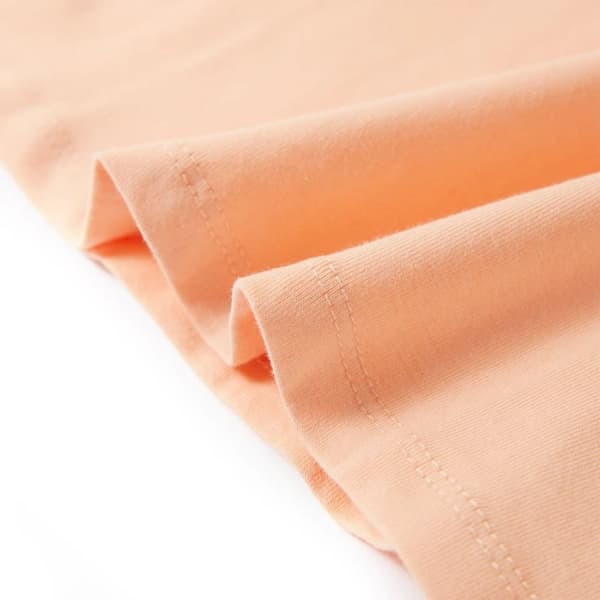 vidaXL Ärmlös barnlinne orange 116