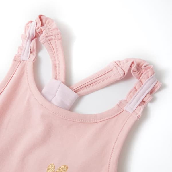 vidaXL Singlet for barn lyserosa 92