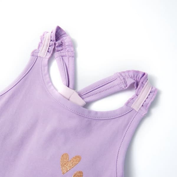 vidaXL Singlet for barn lilla 128