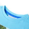 Miniatyrbild 3 av 7: vidaXL T-shirt för barn aqua 92