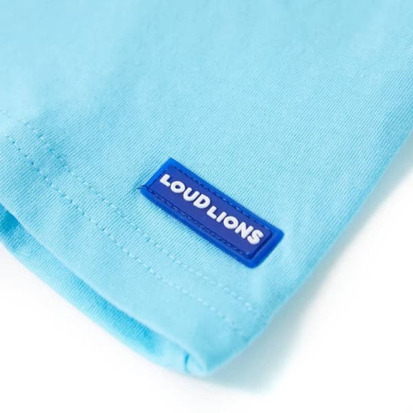 vidaXL T-shirt för barn aqua 92
