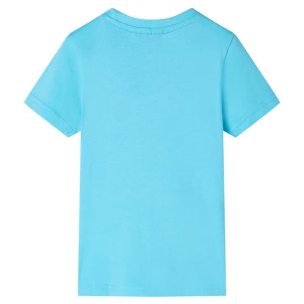 vidaXL T-shirt för barn aqua 92