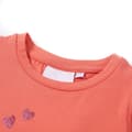 Miniatyrbillede 3 af 8: vidaXL T-shirt til børn str. 92 flæser koralfarvet