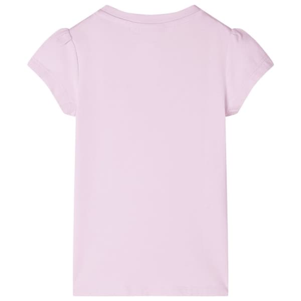 vidaXL T-shirt til børn str. 92 lyserød