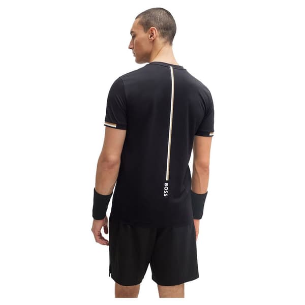 Boss Kortærmet T-shirt 10257118 Sort M Mand