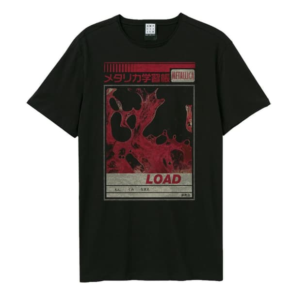 Metallica Load Amplified Vintage Black Medium T Shirt