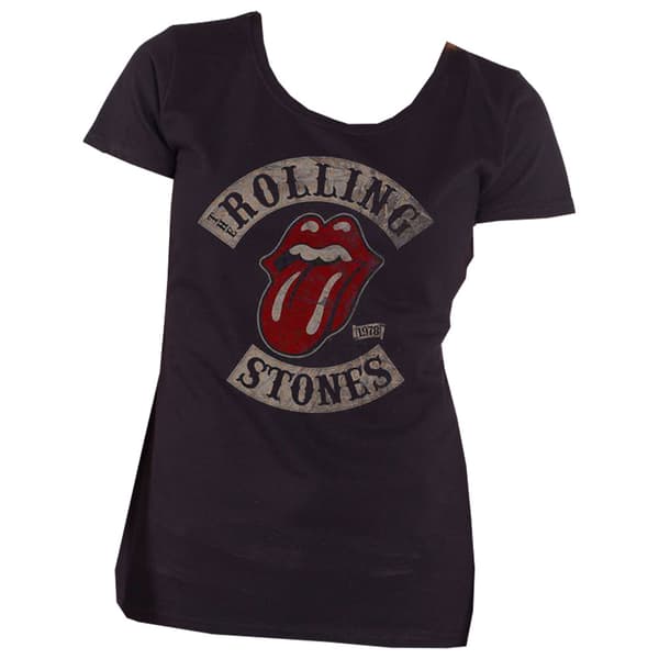 The Rolling Stones Tour 1978 Skinny Fit T Shirt