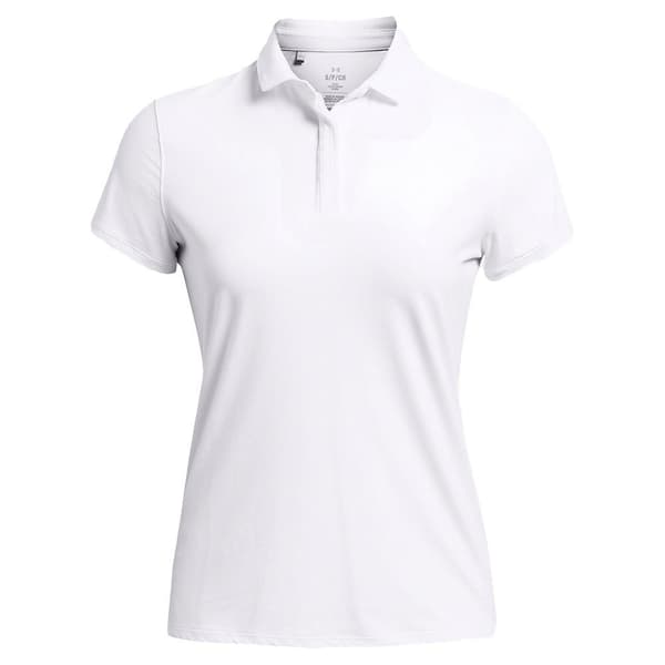 Under Armour Golf Nainen Lyhythihainen Poolo Iso-chill Valkoinen XL