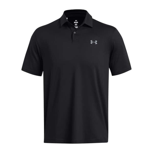 Under Armour Golf Kortärmad Piké Tee To Green Svart 3XL