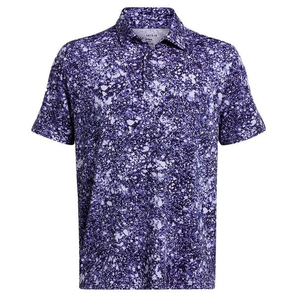 Under Armour Golf Kortärmad Piké Playoff 3.0 Printed Lila M
