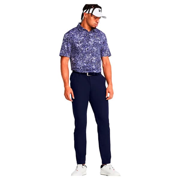 Under Armour Golf Kortärmad Piké Playoff 3.0 Printed Lila M
