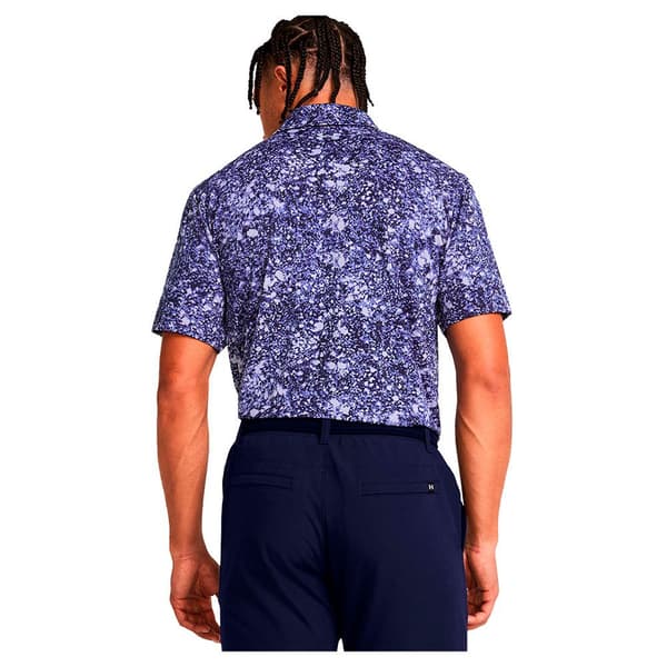 Under Armour Golf Kortärmad Piké Playoff 3.0 Printed Lila M