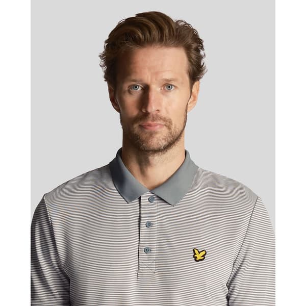 Lyle & Scott Lyhythihainen Poolo Microstripe  S