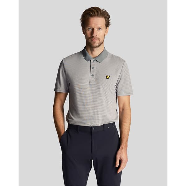 Lyle & Scott Lyhythihainen Poolo Microstripe  S