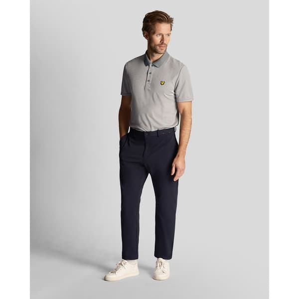 Lyle & Scott Kortärmad Piké Microstripe  M