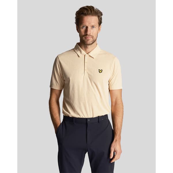 Lyle & Scott Lyhythihainen Poolo Monogram Jacquard  M