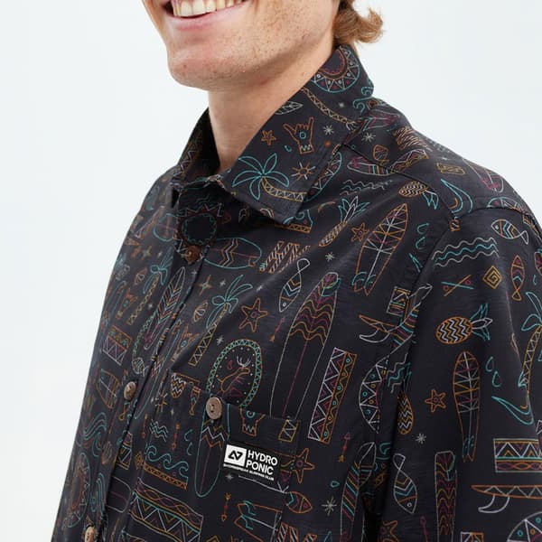 Hydroponic Kortärmad Tröja Tribal 2XL Man