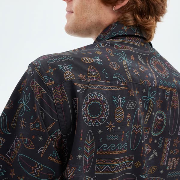 Hydroponic Kortärmad Tröja Tribal 2XL Man
