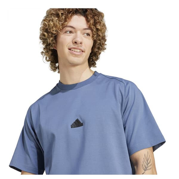 Adidas Kortærmet T-shirt Z.n.e Blå L / Regular Mand