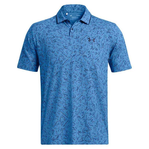 Under Armour Golf Kortärmad Piké Iso-chill Verge Floral Lines  M