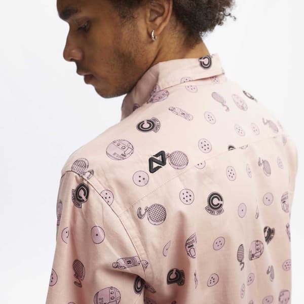 Hydroponic Kortärmad Tröja Dbz Capsule Rosa S Man