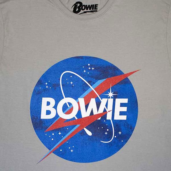 David Bowie Starman Logo T Shirt