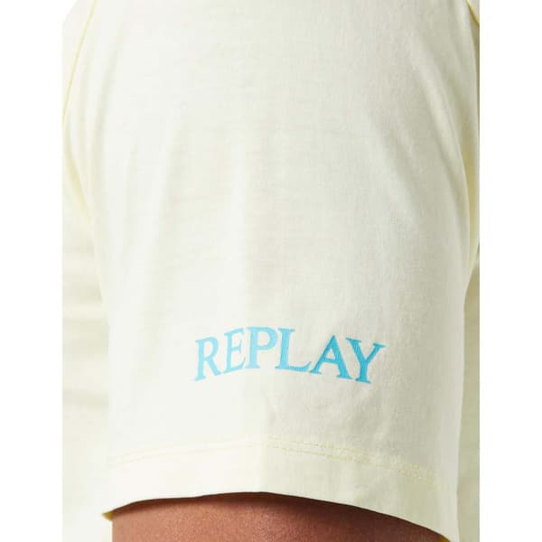 Replay Kortærmet T-shirt M6812.000.23608gw Beige M Mand