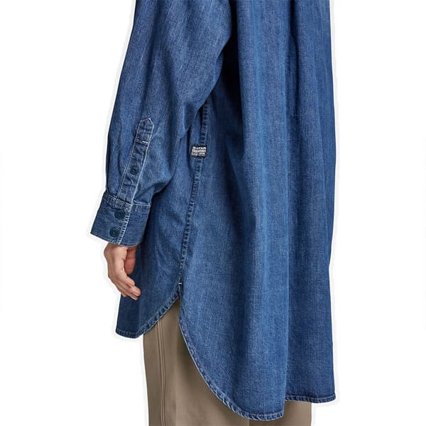 G-star Långärmad Tröja Oversized Blå XS Kvinna
