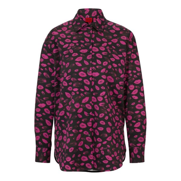 Hugo Lang ærmet Skjorte The Boyfriend 10255292 Rosa 34 Kvinde