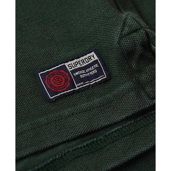 Superdry Lyhythihainen Poolo Vintage Athletic Vihreä L Mies