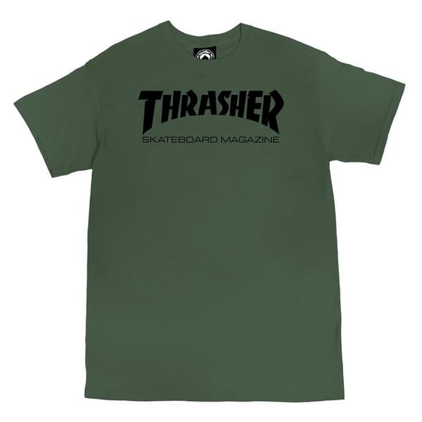 Thrasher Lyhythihainen T-paita Skate Mag Vihreä XL Mies