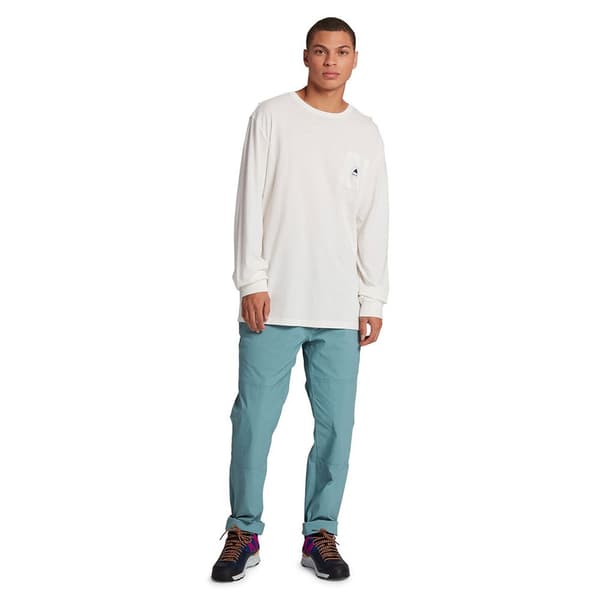 Burton Langærmet T-shirt Colfax Hvid 2XS Mand