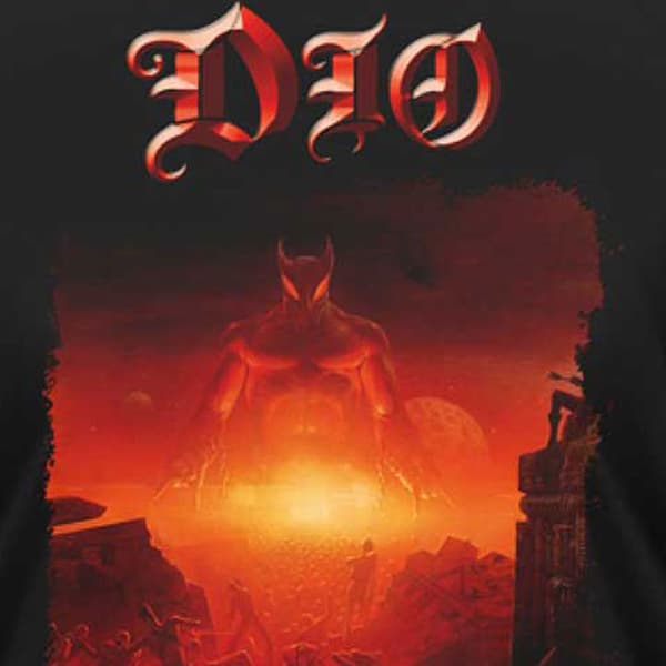 Dio Last In Line Band Logo T Shirt