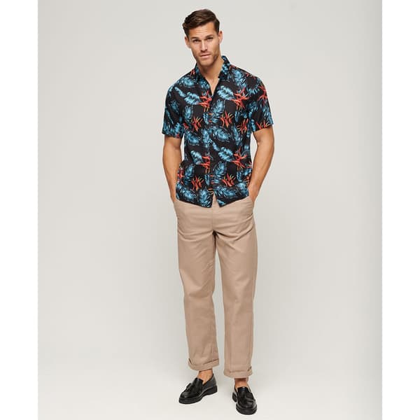 Superdry Kortærmet Skjorte Hawaiian Flerfarvet L Mand