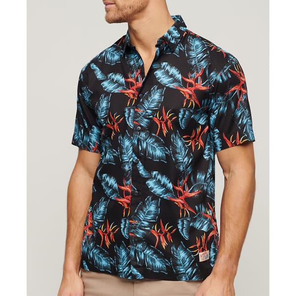 Superdry Kortærmet Skjorte Hawaiian Flerfarvet L Mand