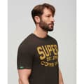 Miniatyrbild 3 av 6: Superdry Kortärmad T-shirt Med Rund Hals Copper Label Workwear Brun XL Man