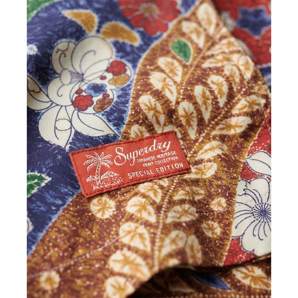 Superdry Kortärmad Tröja Hawaiian Resort Flerfärgad XL Man