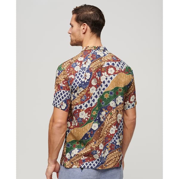 Superdry Kortärmad Tröja Hawaiian Resort Flerfärgad XL Man
