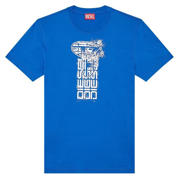 Diesel Kortærmet T-shirt Diegor K68 Blå M Mand