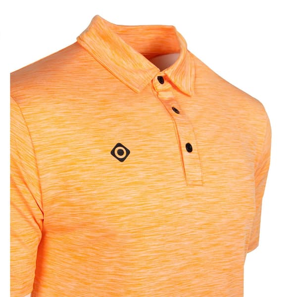 Izas Kortärmad Piké Oros Orange L Man