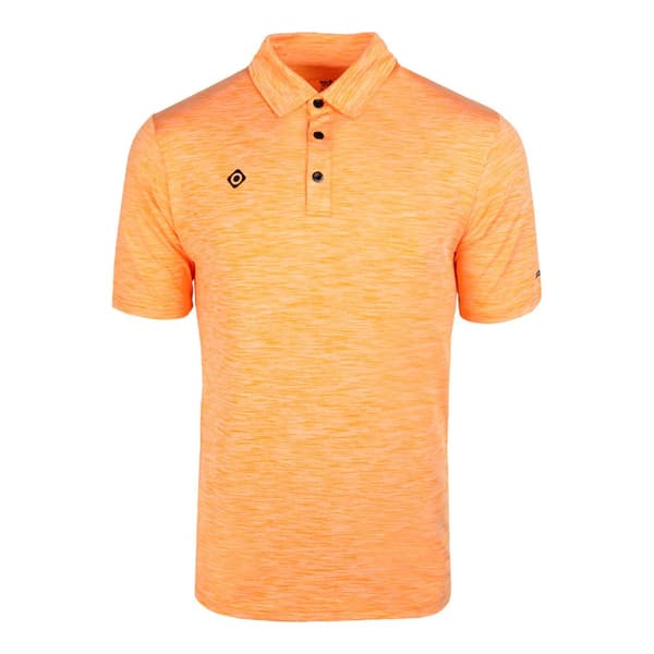 Izas Kortärmad Piké Oros Orange L Man