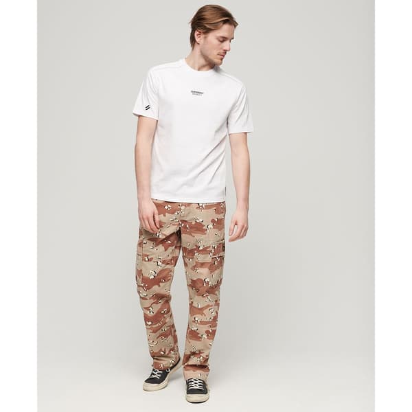 Superdry Kortärmad T-shirt Sport Tech Logo Relaxed Vit XL Man