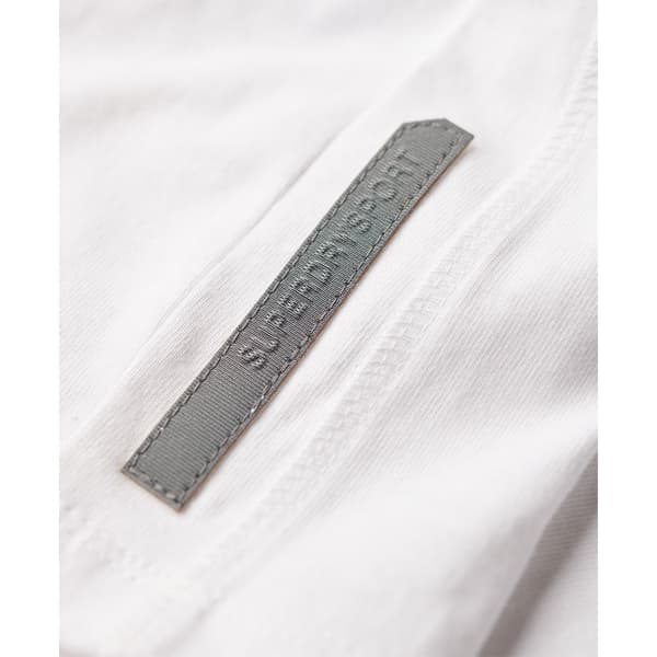 Superdry Kortärmad T-shirt Sport Tech Logo Relaxed Vit XL Man